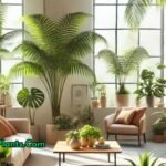 Mental health improvement with indoor plants