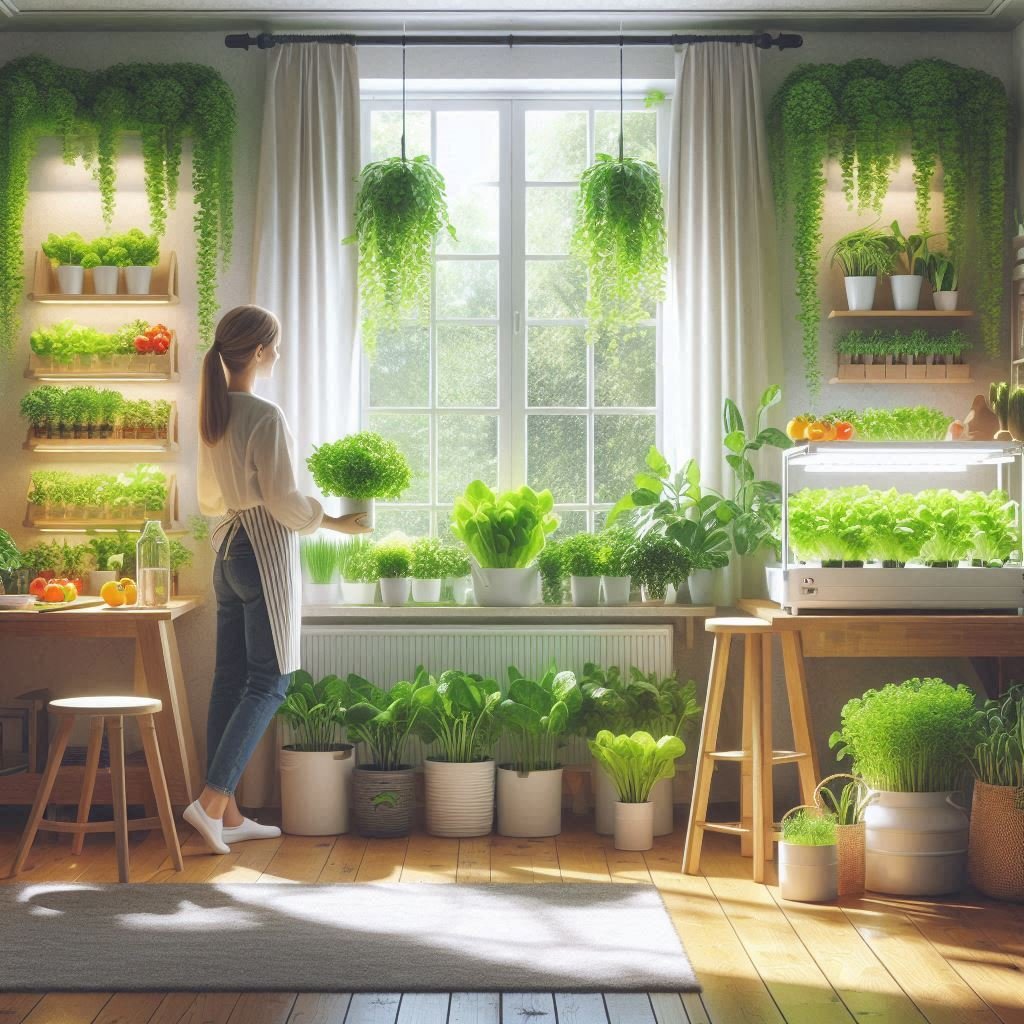 indoor vegetable gardening